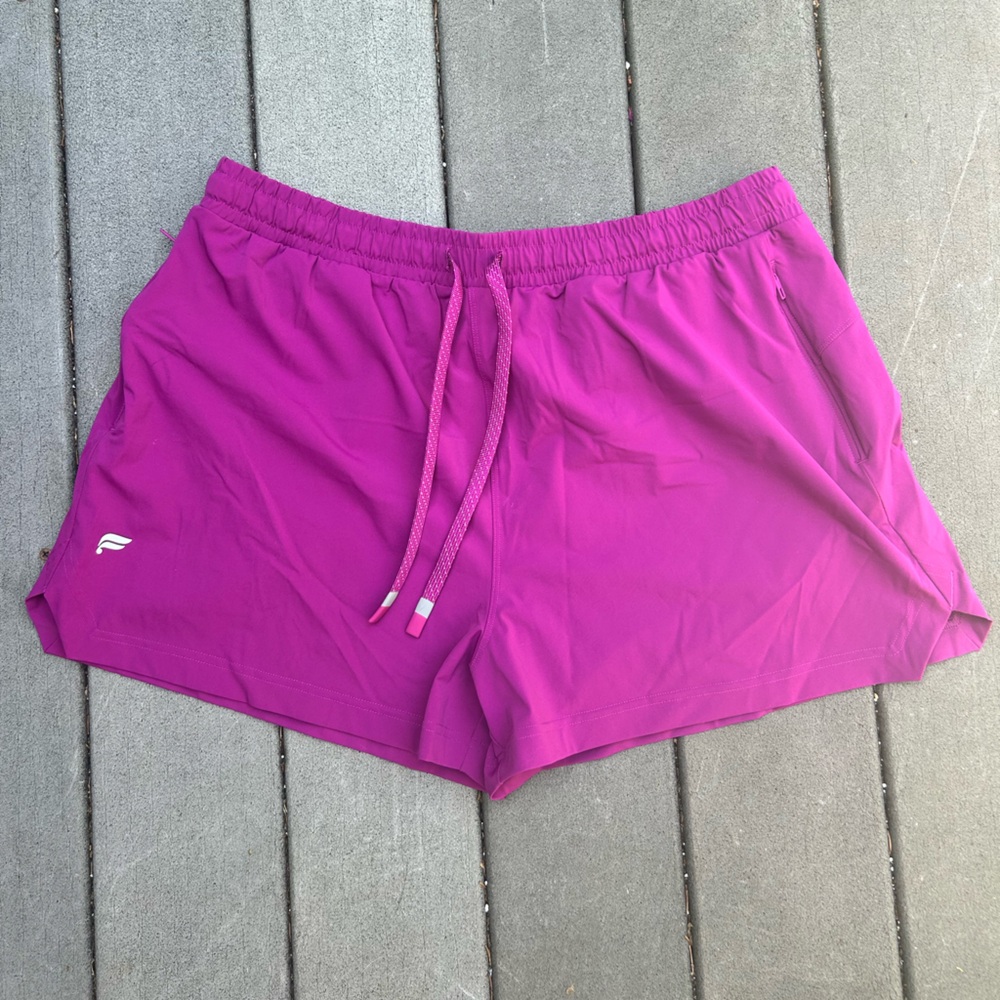 Fabletics Magenta Athletic Shorts